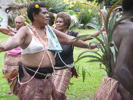 Loltong village on Pentecost