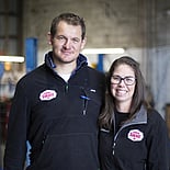 Meet owners John & Danielle of Kihikihi Garage. Automotive mechanics on Leslie Street, Kihikihi, Te Awamutu