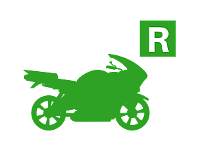 Motorcycle R Restricted Icon