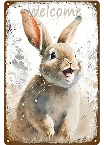 Welcome Sign - 30 x 20cm-PRICE $19.99- - - - - - - - - -ADD TO CART >