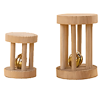 Wooden Toys with Bells - PACK OF TWO TOYS-PRICE $10.99- - - - - - - - - - ADD TO CART >
