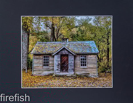 Arrowtown Old Gold Store Autumn