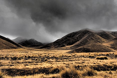 Lindis Pass Winter Storm 12"x18"