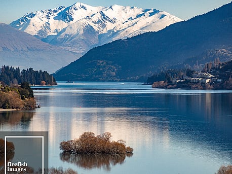 Frankton Arm Scene Queenstown 16"x20"