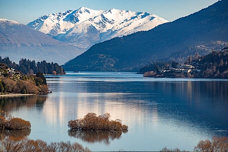 Frankton Arm Scene Queenstown 12"x18"