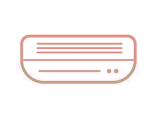 Two heat pumps are available in the seminar room at Taylor Made Community Space, Cambridge