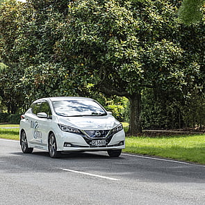 To & Fro vehicle driving in the countryside