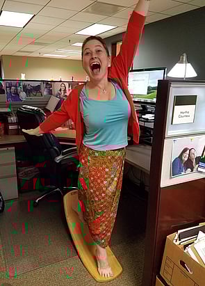 Law firm North Carolina USA excited to receive their Office rock-it boards!