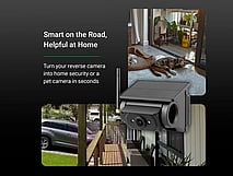 iCheck Pro Series Solar Wireless Reverse and RV Security Camera