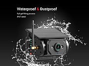 iCheck Pro Series Solar Wireless Reverse and RV Security Camera