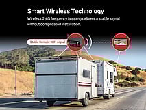 iCheck Pro Series Solar Wireless Reverse and RV Security Camera