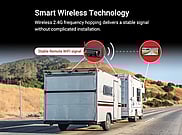 iCheck Pro Series Solar Wireless Reverse and RV Security Camera