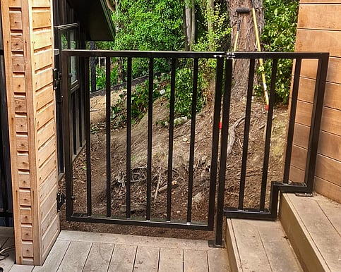 Gate and Custom Fence Infill Powdercoated Steel