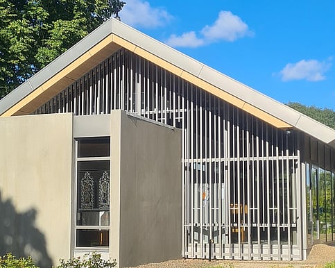 Holy Trinity Avonside Metal Feature Screen