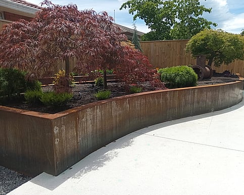 Corten Garden Planter