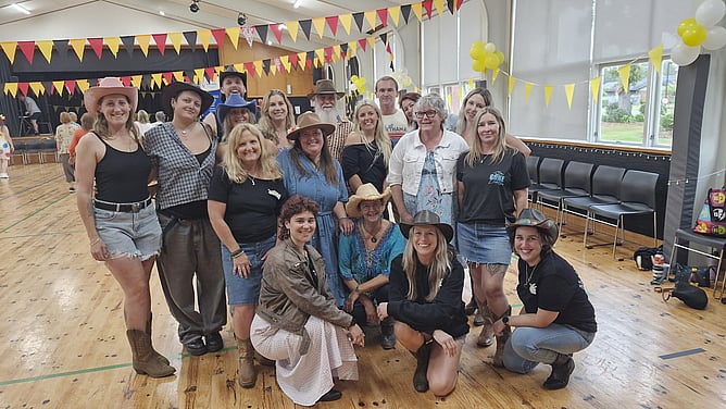 The Clive Bootscootin Crew in Levin