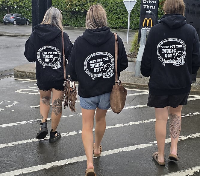 Yes, just put the music on!