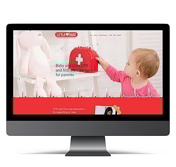 First Aid Education Website Design