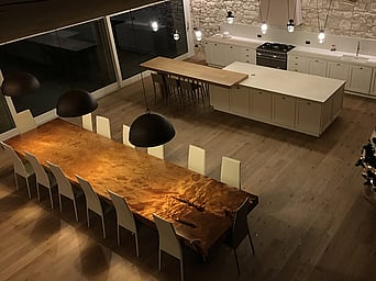 Kauri dining / boardroom table