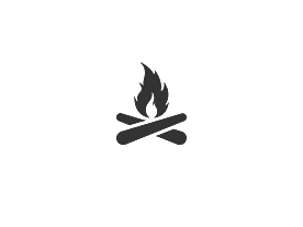 Log fire at Turangi BnB Te Aho