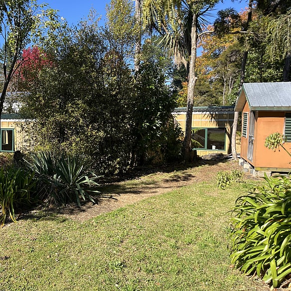 Turangi BnB outdoor area