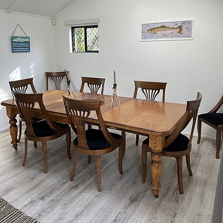 Turangi BnB eating area