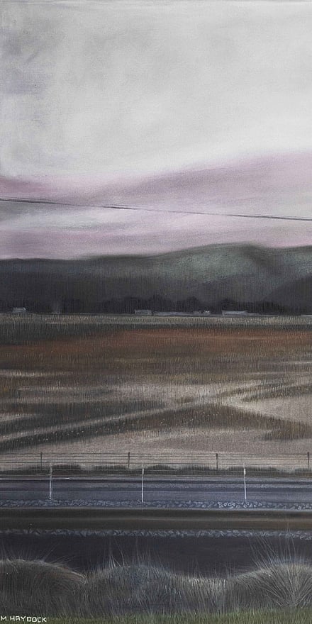 Chalk print - Dusk at East Pier