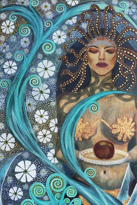 Medusa verse Athena - Mark Haydock