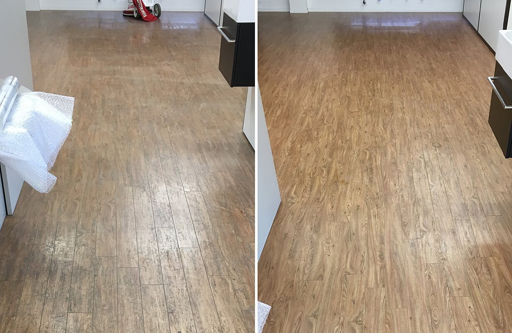 showroom floor cleaning