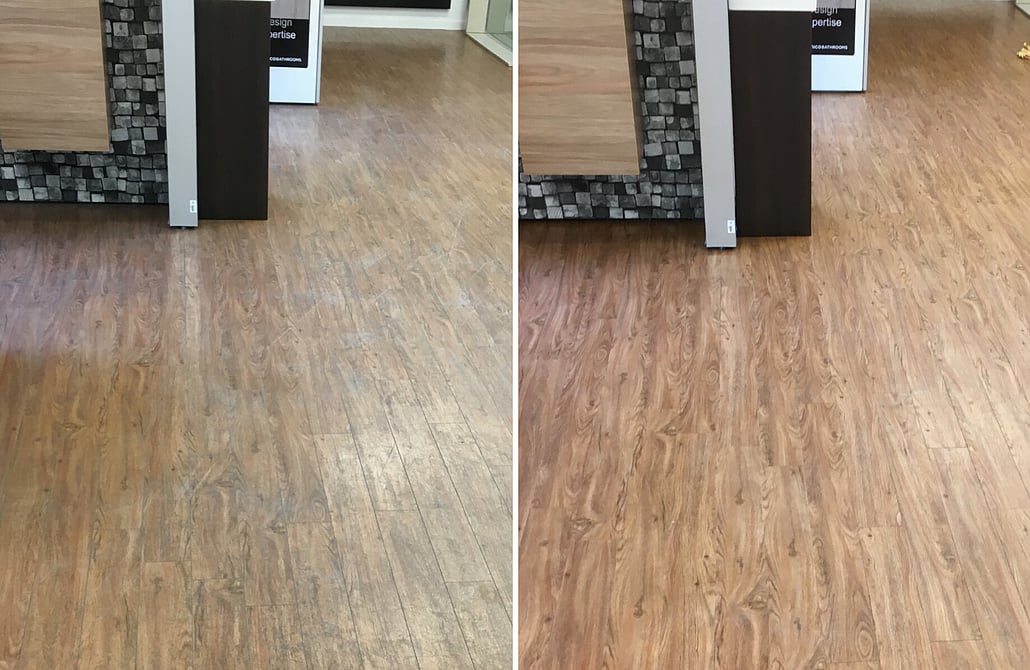 wooden floor cleaning