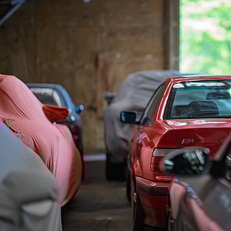 BMW stored undercover at PB Group
