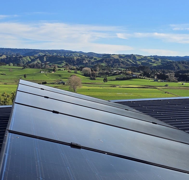 Commercial solar panel installation Hamilton warehouse