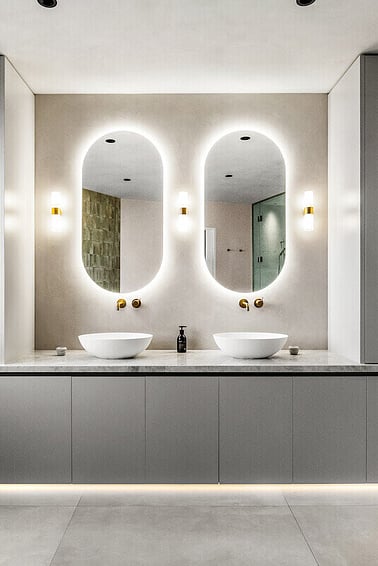 LED lighting in media room