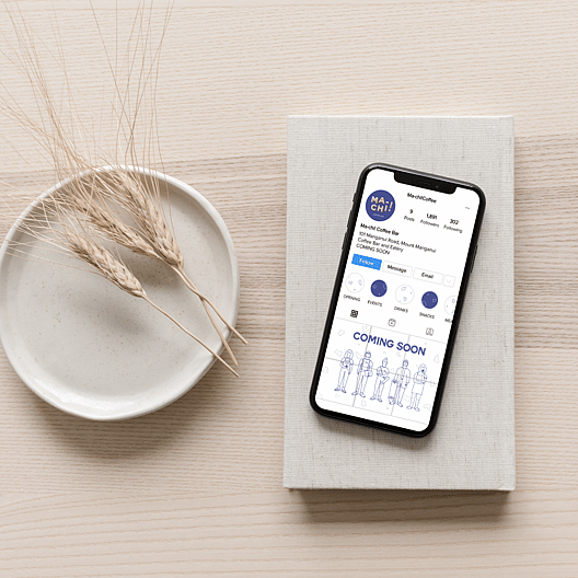 Social media template design