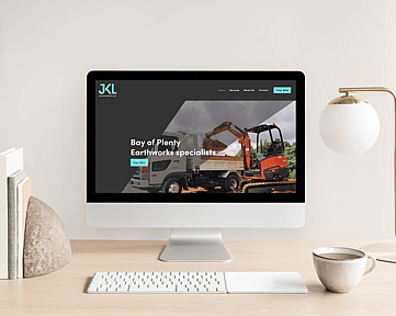 Branding and website design for JKL Developments