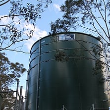 fire water tank