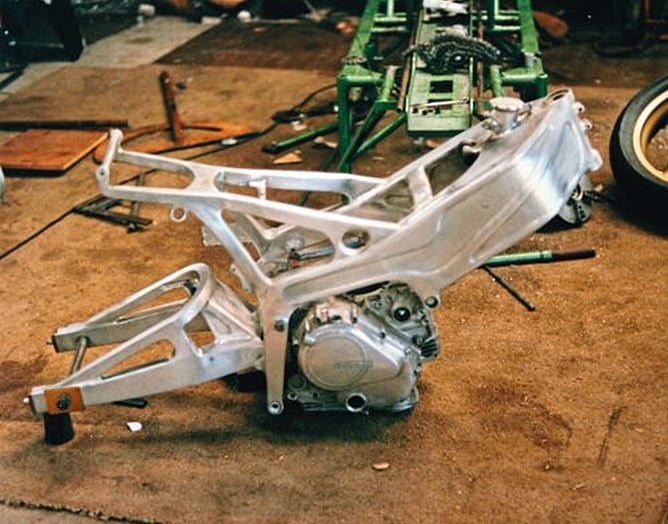 Duke of Wellington in construction phase in Steve Roberts&rsquo; workshop.