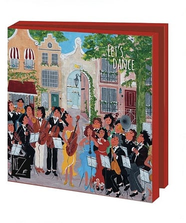 Bekking & Blitz Card folder With Env. Square: Let's dance, Inez Art