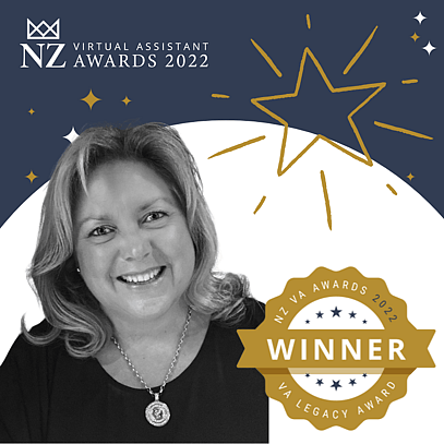 NZ Virtual Assistant Awards 2022 - Marion Jackson - VA Legacy Award