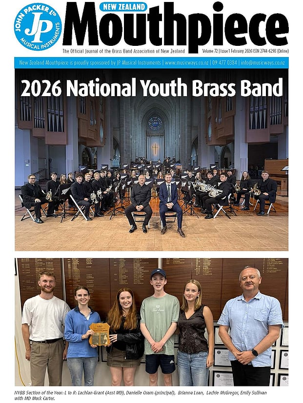 The New Zealand Brass Band Mouthpiece