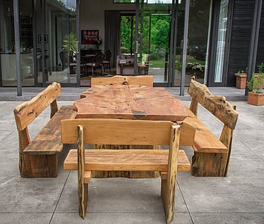 Four Leaf Furniture designed by Chris from Raglan Tiny Homes