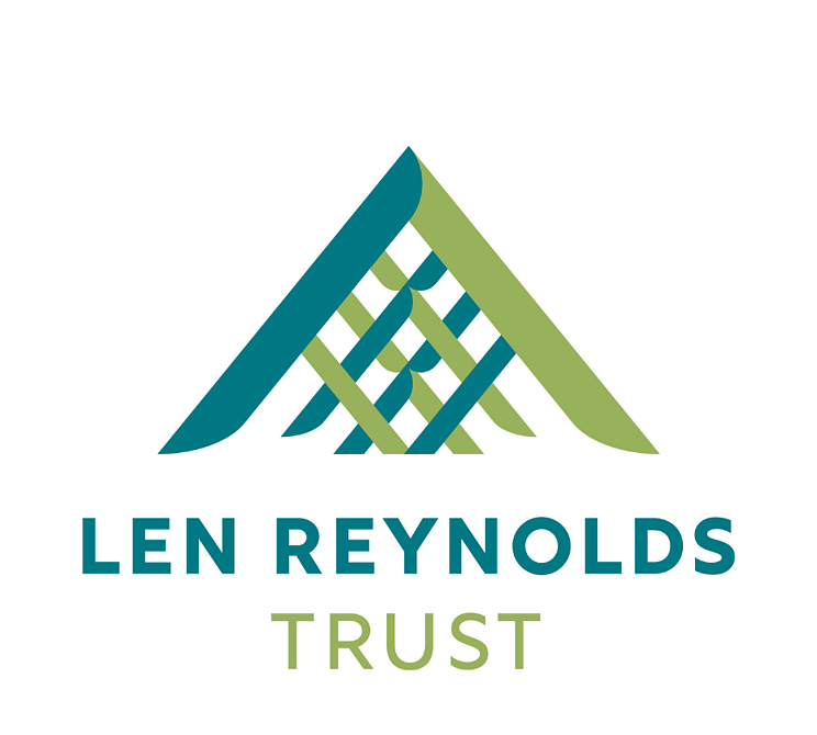 Len Reynolds Trust Vertical Logo