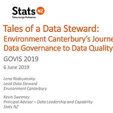 Tales of a data steward