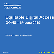 Equitable digital access for students