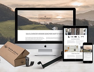 Iron Soul - BRAND IDENTITY, WEBSITE DESIGN