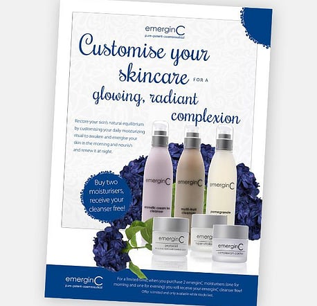 MLC Skincare - GRAPHIC DESIGN + PRINT PROMOTIONS