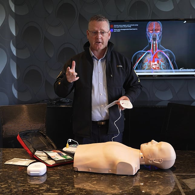 CPR training at the Watchdog Security Group Headquarters