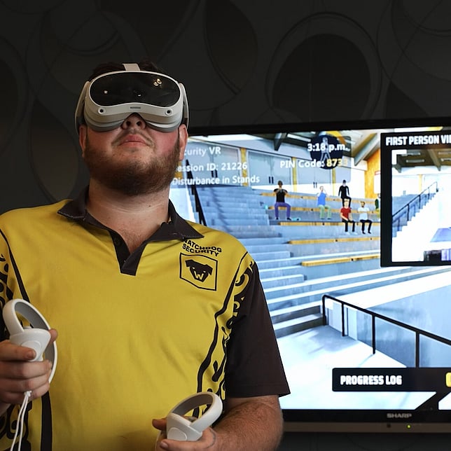 Virtual Reality Training at the Watchdog Security Group