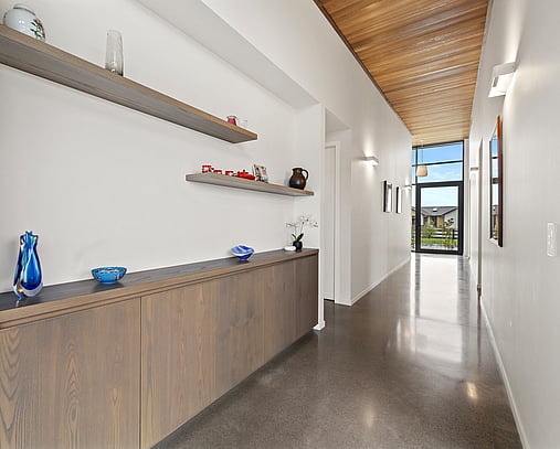 Hallway of Pukekura House