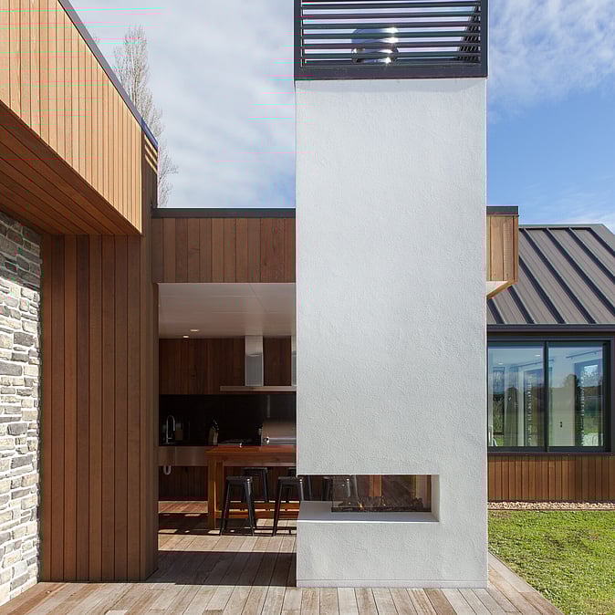 Exterior of Windmill house built by Karl Kampenhout 